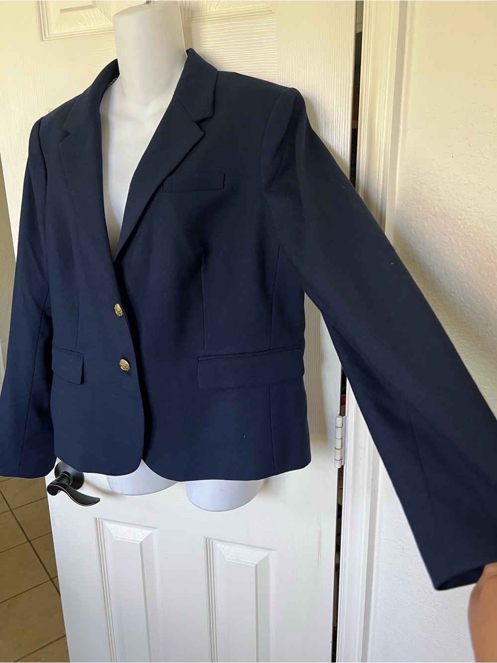 NWT J. Crew Navy Schoolboy Blazer - Picture 5 of 15
